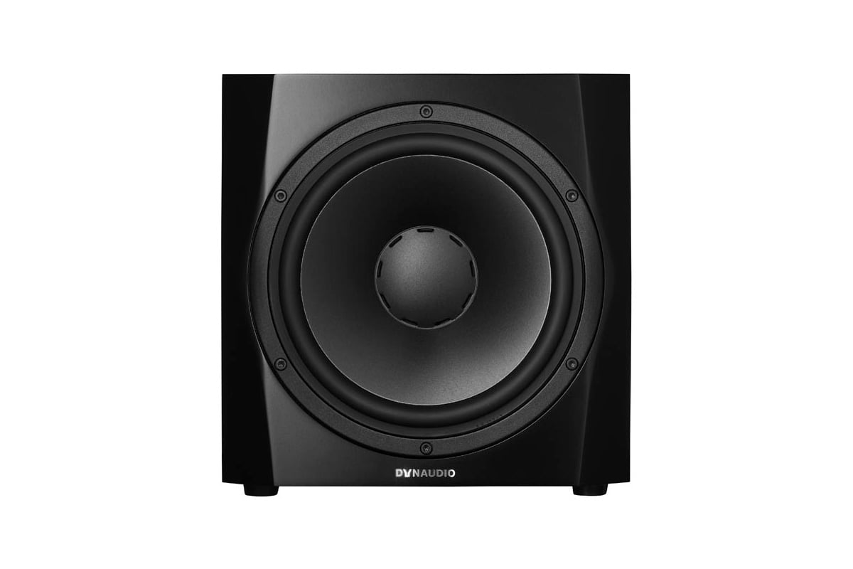 Акустическая система (сабвуфер) [961232] Dynaudio [9S (Black)] активная, НЧ динамик 9", мощность усилителя: 300 Вт, диапазон частот: 22-175 Гц, SPL 106 дБ, аналоговые входы: 1x XLR LFE, 2x XLR stereo, аналоговые выходы: 1x XLR Slave, 2x XLR SAT