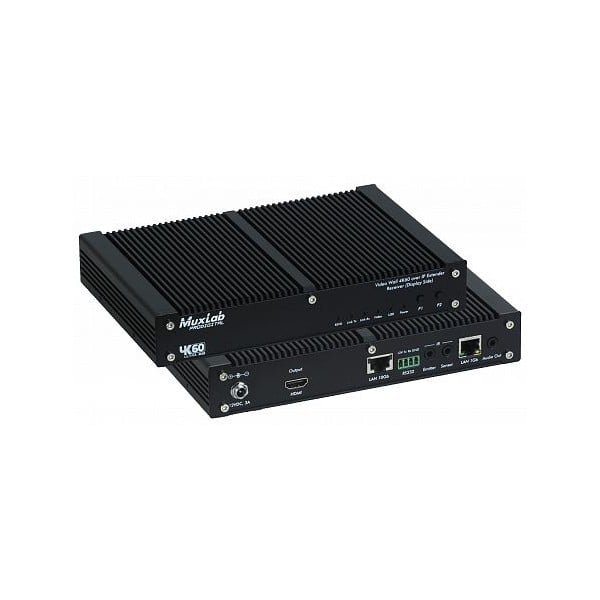 Приемник-декодер MuxLab 500760-RX-EU, 4K/60 over IP, SDVoE