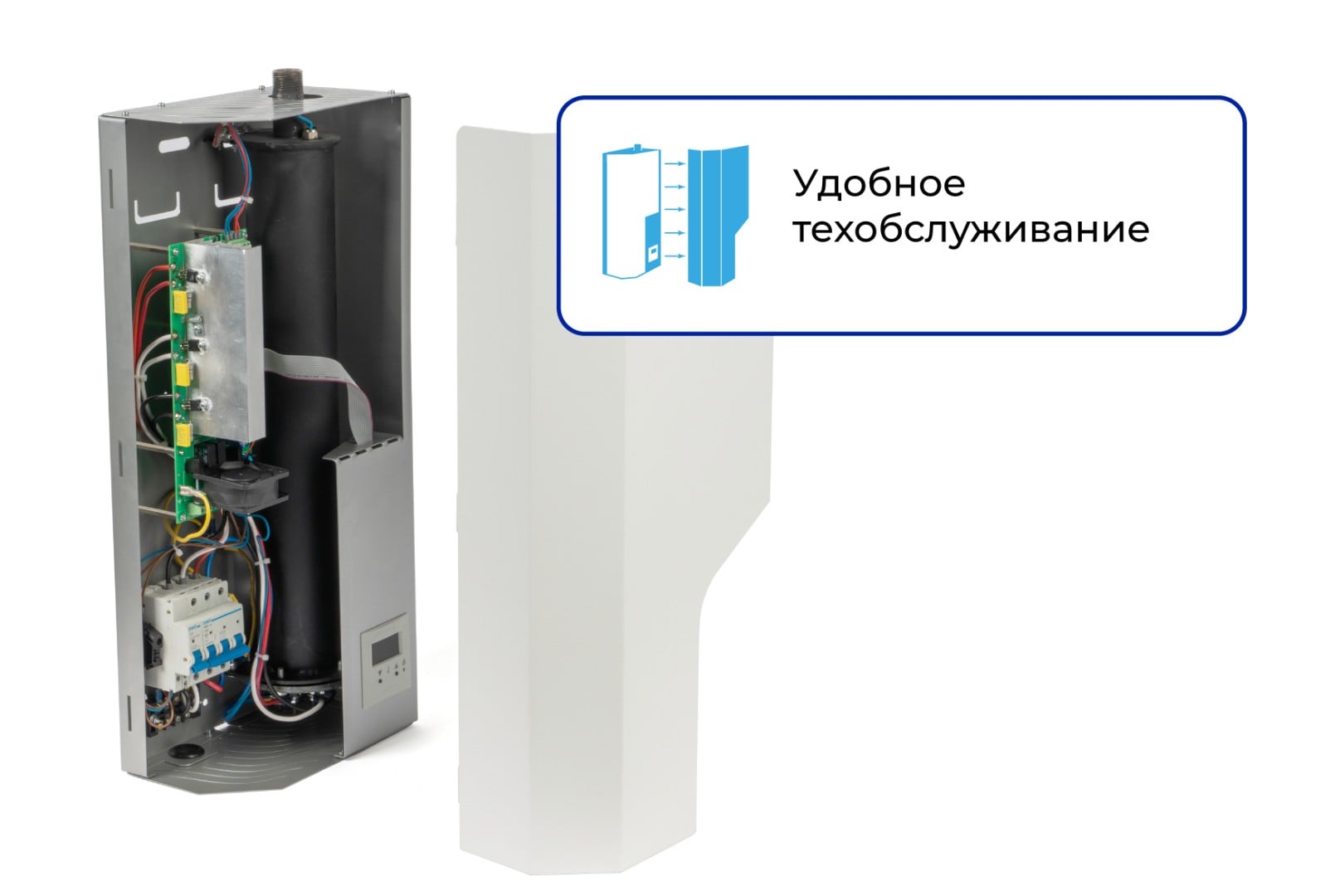 SKAT SILVER StS-6 Электрический прибор отопительный 220/380В Р=6кВт Sотапл=60 кв.м нерж. ТЭН