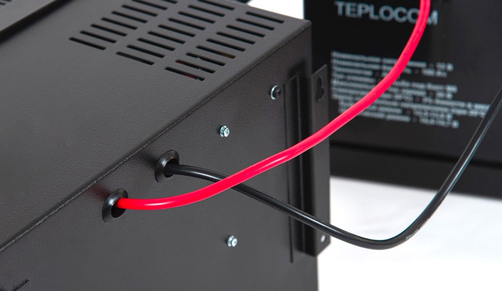 Teplocom-500+ ИБП, Линейно-интерактивный, 220 В, 500 ВА, внутренняя/внешняя АКБ