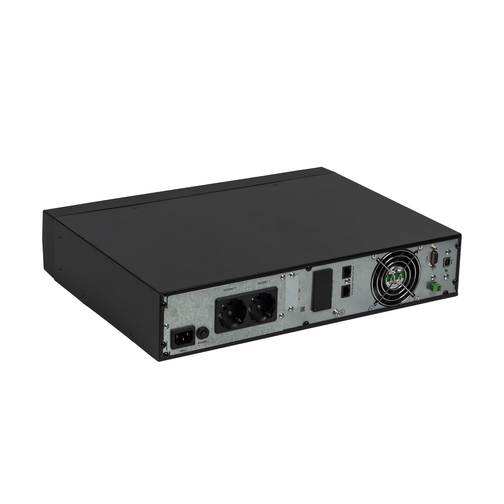 SKAT-UPS 1000-RACK-ON P3 - ИБП 1000 Вт, Онлайн, синус, внешн. АКБ 24В, 2хSchuko