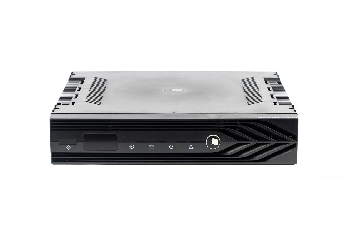 SKAT-V.12DC-18 RACK (SKAT-V ИБП-12/18-RACK) источник питания 12В,18А, высота 2U 5 информ. в