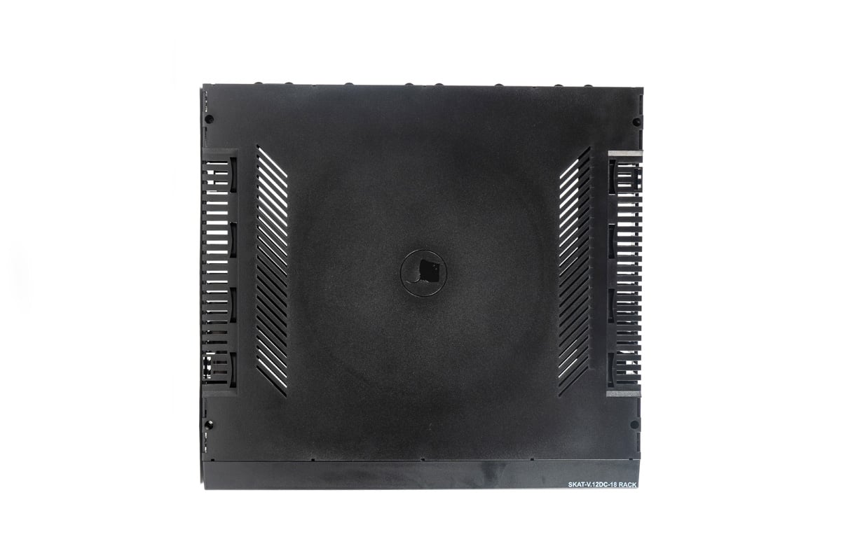 SKAT-V.12DC-18 RACK (SKAT-V ИБП-12/18-RACK) источник питания 12В,18А, высота 2U 5 информ. в