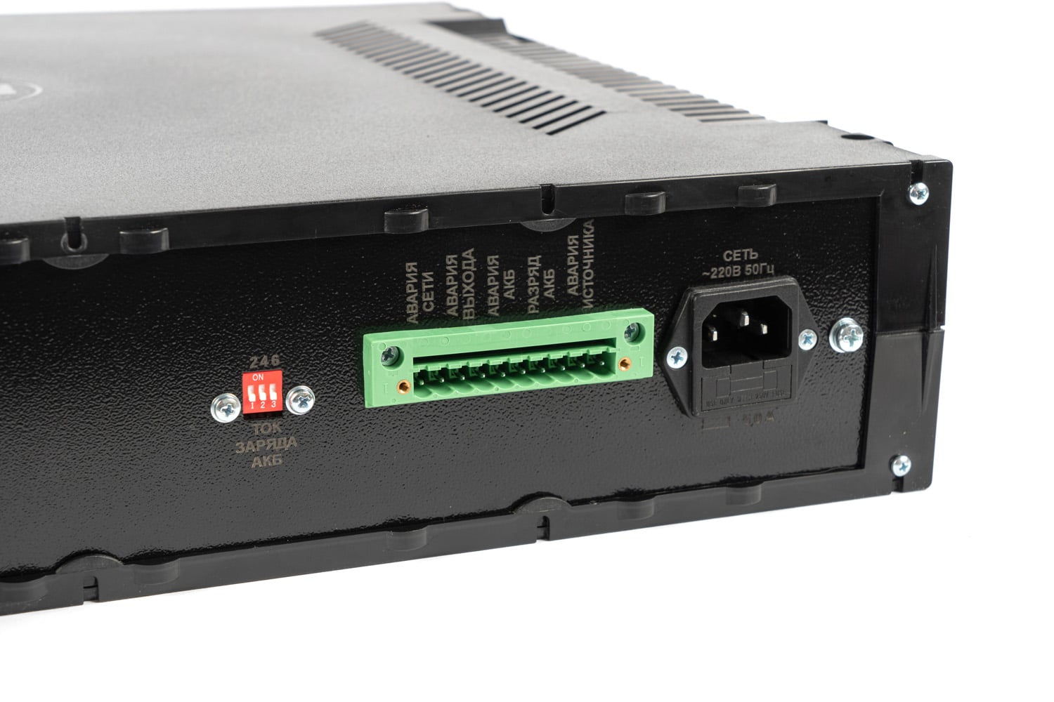SKAT-V ИБП-48/10-RACK (SKAT-RLPS.48DC-10 RACK), 48В, 10А, защита выходов, АКБ, 4АКБ до 120Ач