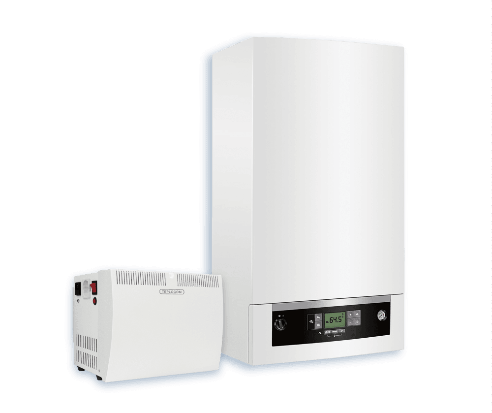 Teplocom-250+17 ИБП, Офлайн, 220 В, 250 ВА, в комплекте с АКБ 17 Ач
