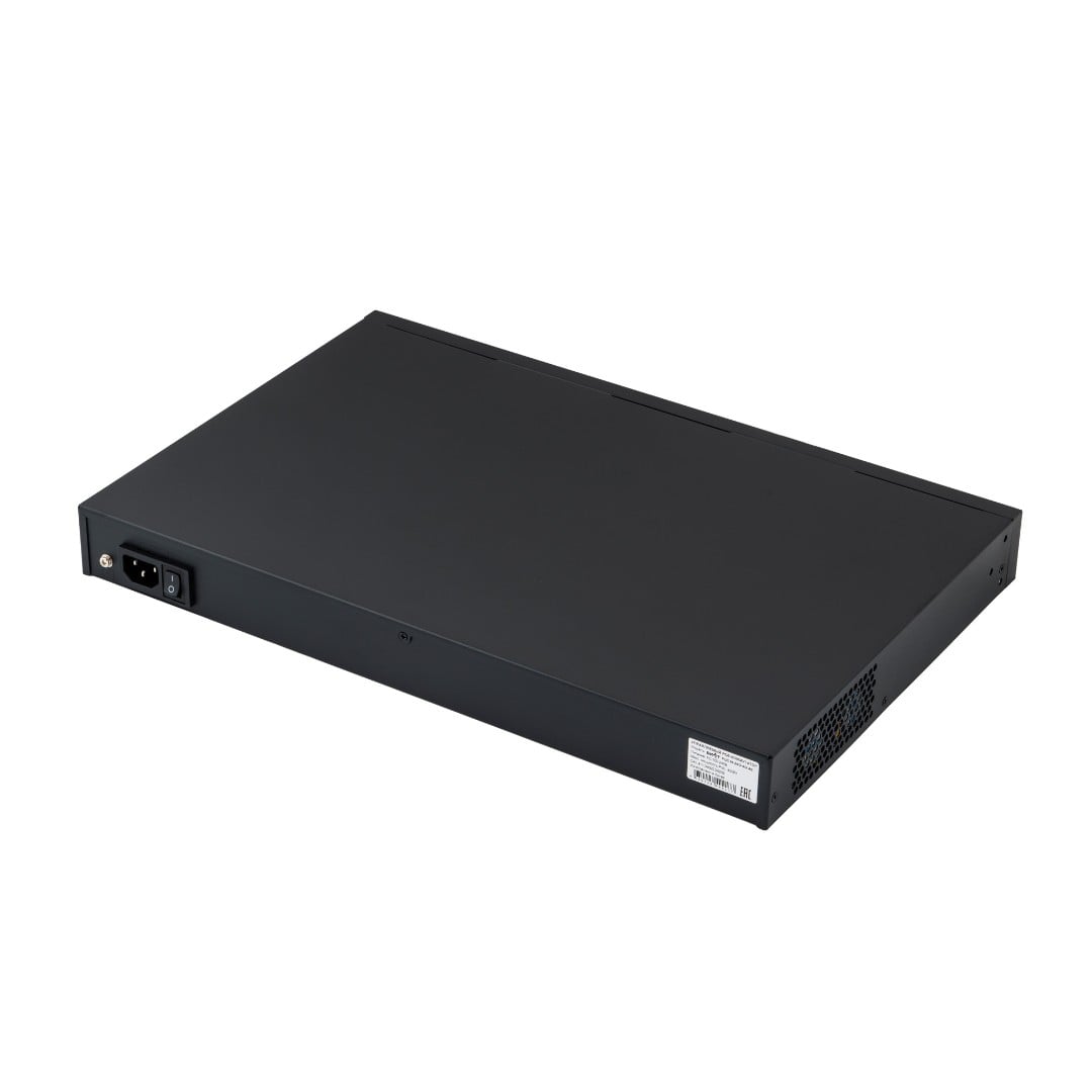 SKAT PoE-M-24G-4G-4S управляемый L2+ коммутатор PoE Plus, 400Вт, порты: 24-Ethernet, 4-Uplink, 4-SFP