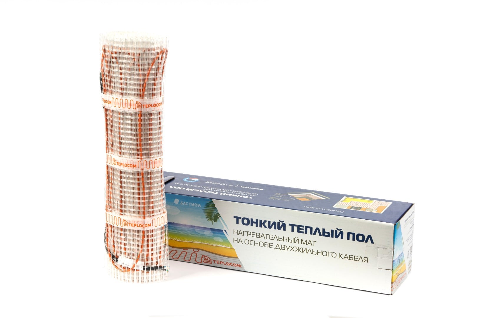 Нагревательный мат TEPLOCOM МНД-8,0 - 1280 Вт 