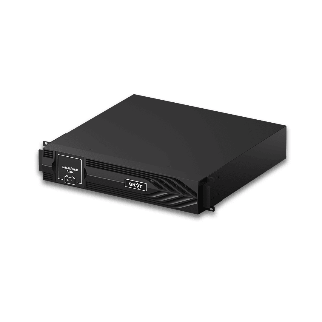 SKAT BC 36/18S3 RACK P3 - блок батарейный 2U, 36В, 18Ач, ЗУ, для ИБП со встр. АКБ