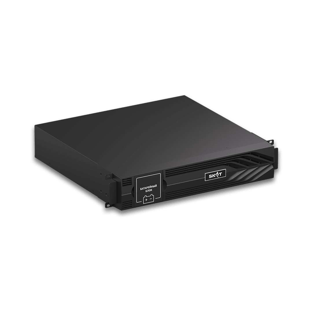 SKAT BC 36/18S3 RACK P3 - блок батарейный 2U, 36В, 18Ач, ЗУ, для ИБП со встр. АКБ