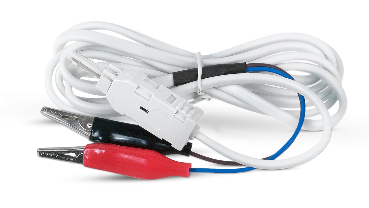 Cabeus TC-2-pin-ST Шнур тестовый 2-х контактный, зажимные контакты