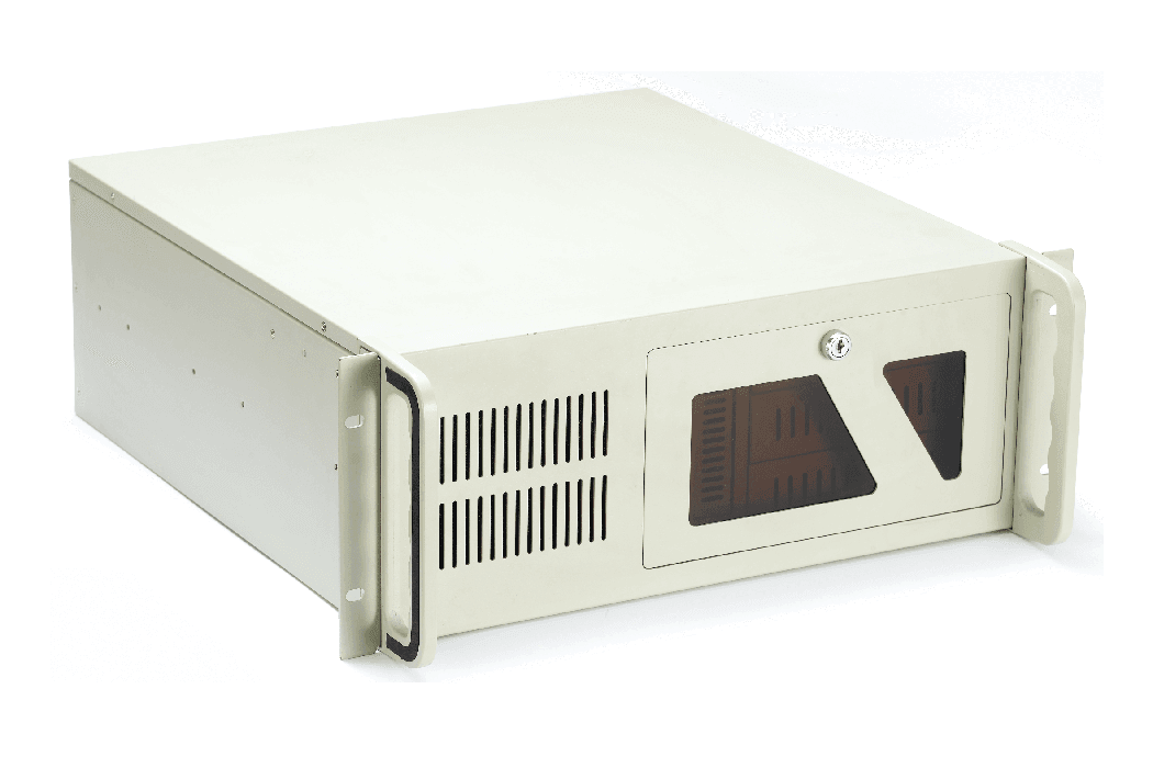 Cabeus CL-407-GY Корпус cерверный 19" 4U, 3x5.25"+8x3.5"HDD+1x3.5"FDD, без блока питания, цвет серый (RAL 7035)