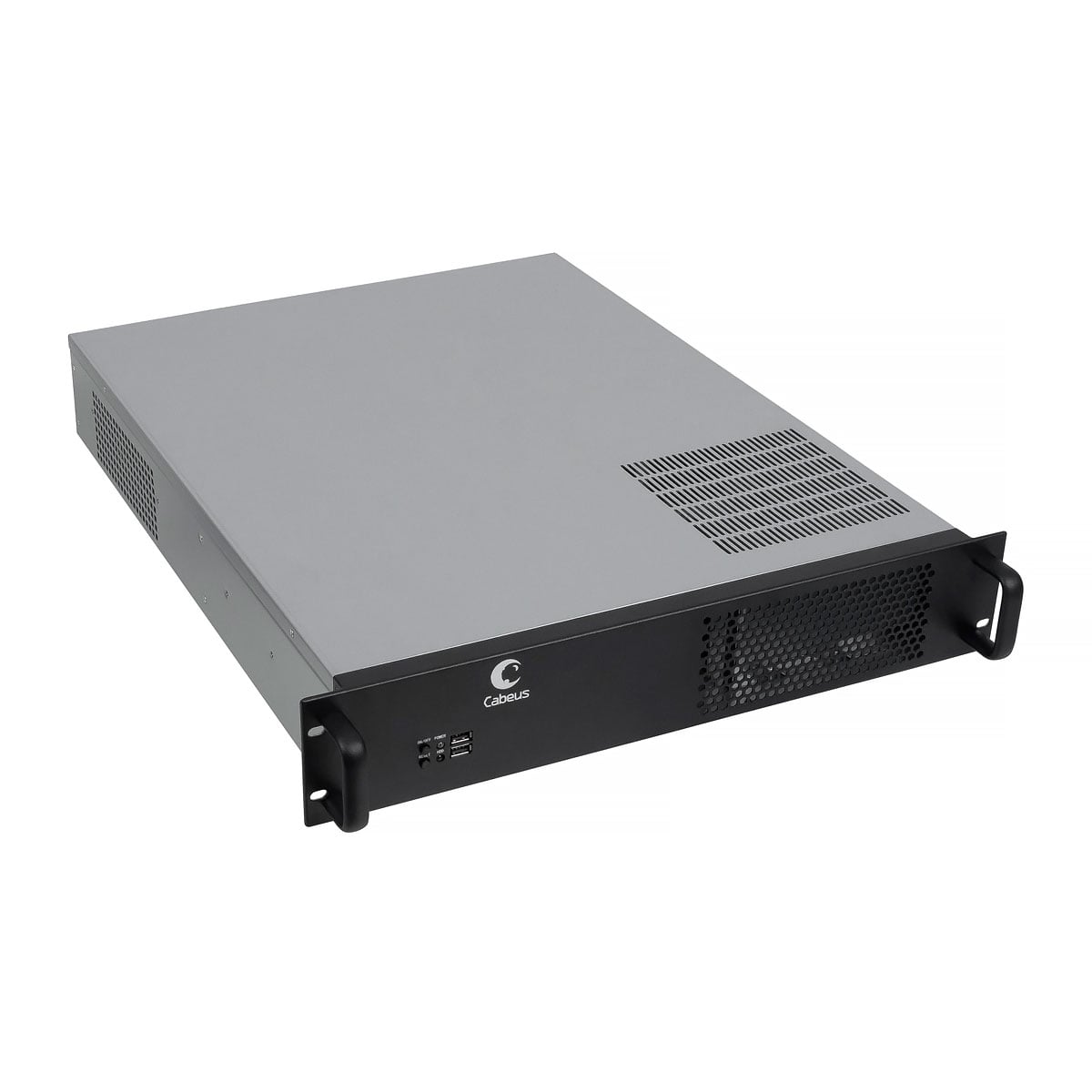 Cabeus CL-N239D Корпус cерверный 19" 2U, RM (ДxШxВ)мм: 550x430x88.8, 2x5.25"+5x3.5"HDD, без блока питания