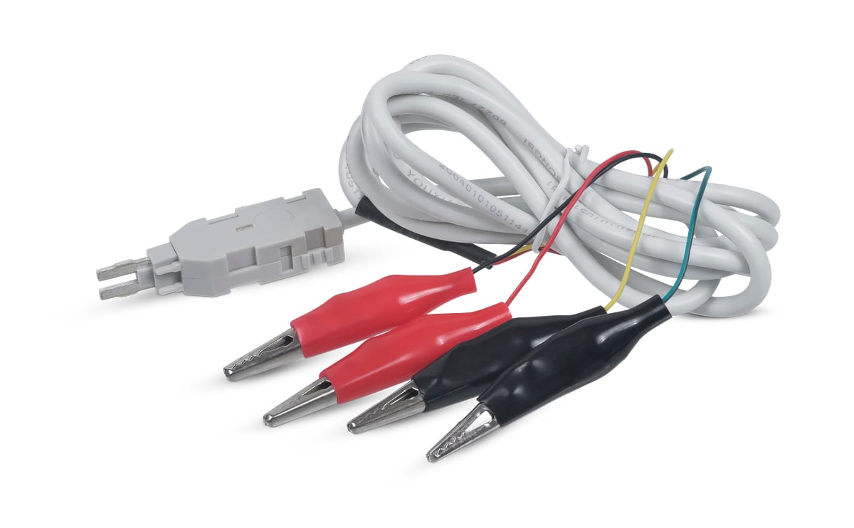 Cabeus TC-4-pin-ST Шнур тестовый 4-х контактный, зажимные контакты