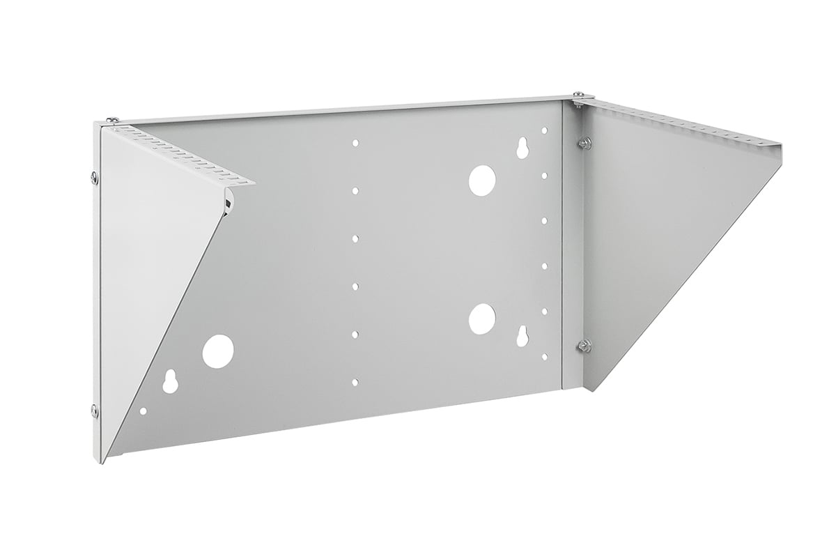 Cabeus NC-6U-V Кронштейн настенный вертикальный 19" 6U, цвет серый