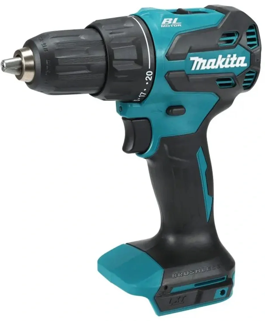 DHP490SF1J Дрель-шуруповерт Makita  аккум.  патрон:быстрозажимной  (кейс  в комплекте)
