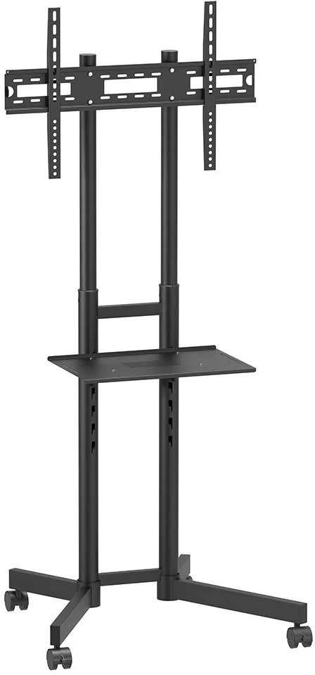 Kromax OMEGA-15 90602 Стойка для телевизора черный 32"-70"  макс.50кг напольный мобильный