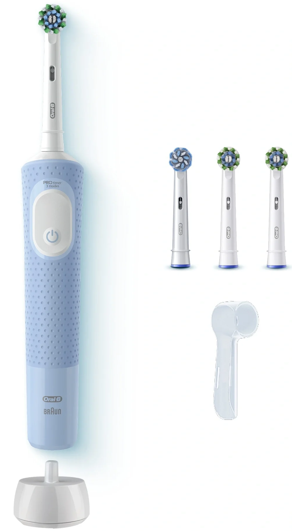 Зубная щетка электрическая Oral-B 80870247, Vitality Pro, голубой