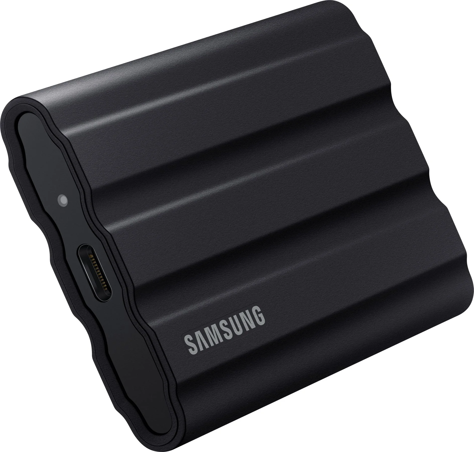 Внешние HDD и SSD/ Samsung External SSD T7 Shield, 4TB, Type C-to-C/A, USB 3.2 Gen2, R/W 1050/1000MB/s, IP65, 88x59x13mm, 98g, Black (12 мес.)
