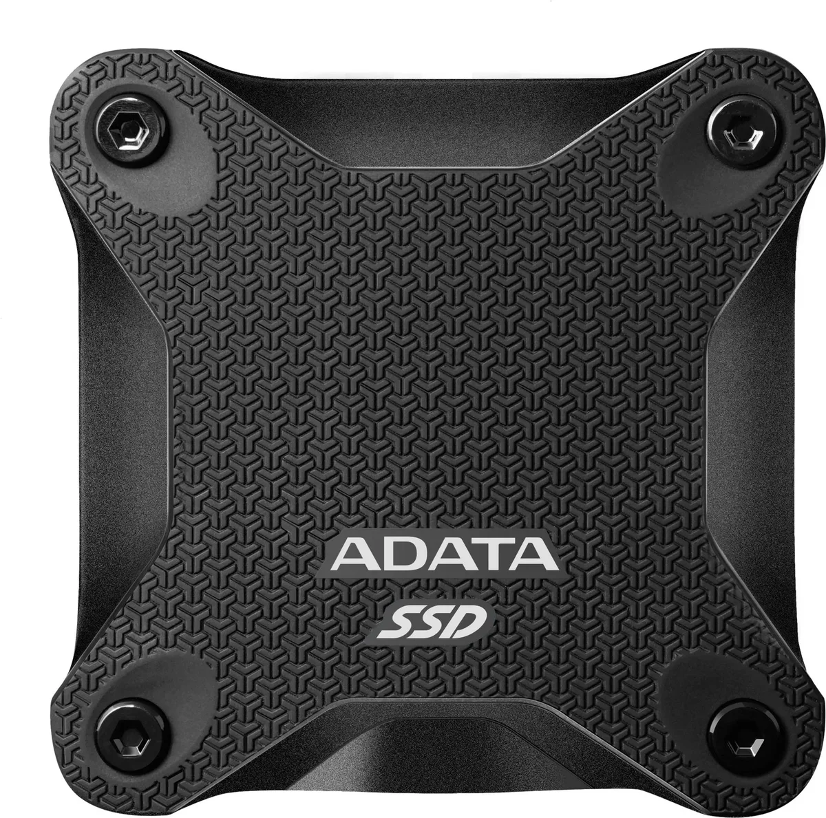 Твердотельный накопитель/ ADATA External SSD SD620, 512GB, Type-C, USB 3.2 Gen2, R/W 520/460 MB/s, 80x80x15mm, Black (5 лет)