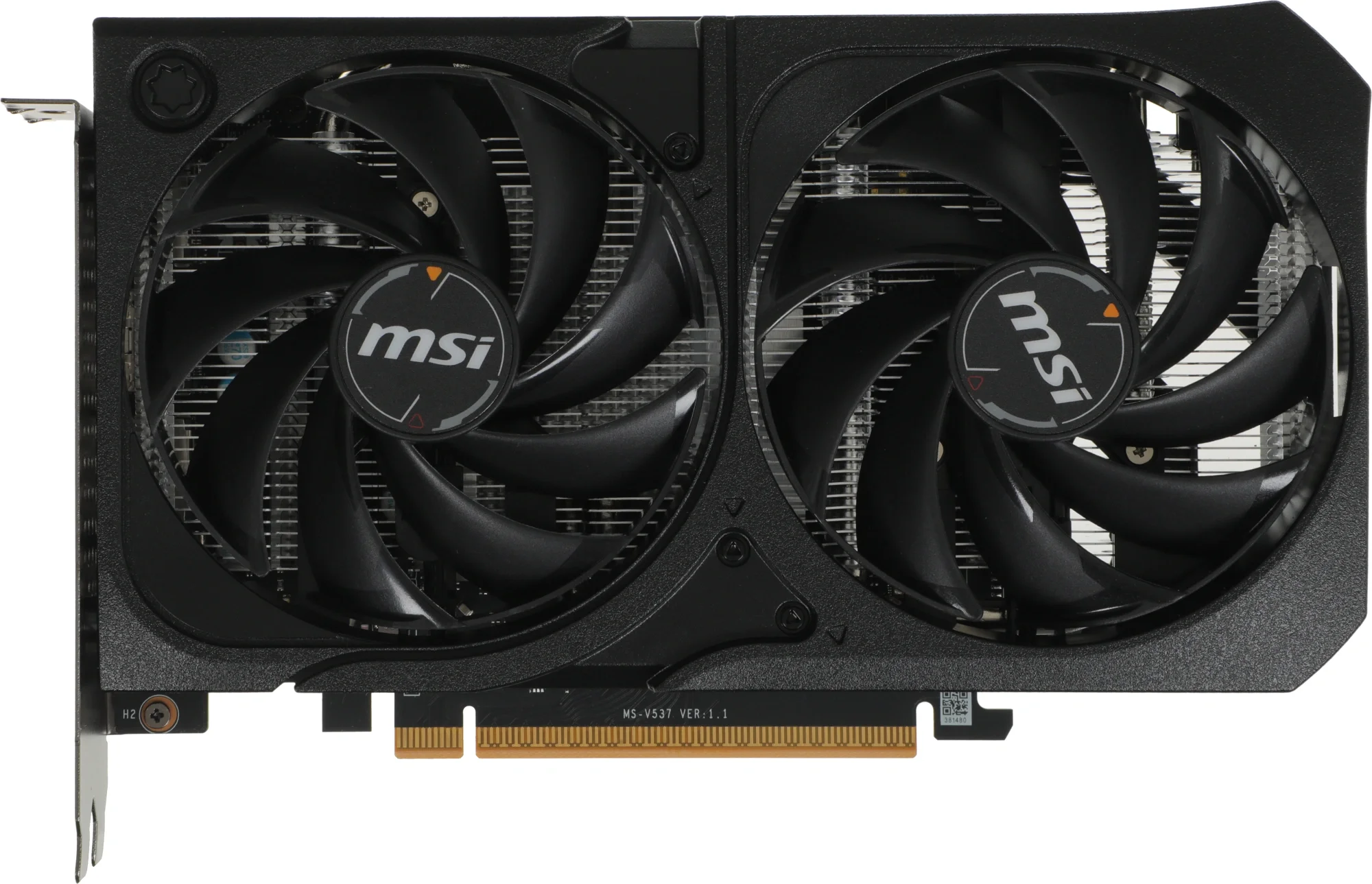 Видеокарта MSI NVIDIA - GeForce RTX 5060 SHADOW 2X OC, PCI-E 5.0, GDDR7 8GB 128bit, 1x HDMI, 3x DP, max 7680 x 4320 (8K), RTX 5060 8G SHADOW 2X OC