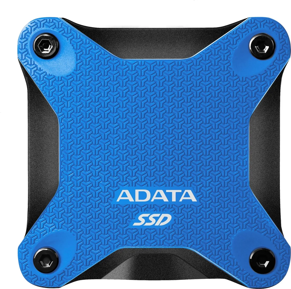 Твердотельный накопитель/ ADATA External SSD SD620, 2000GB, Type-C, USB 3.2 Gen2, R/W 520/460 MB/s, 80x80x15mm, Blue (5 лет)