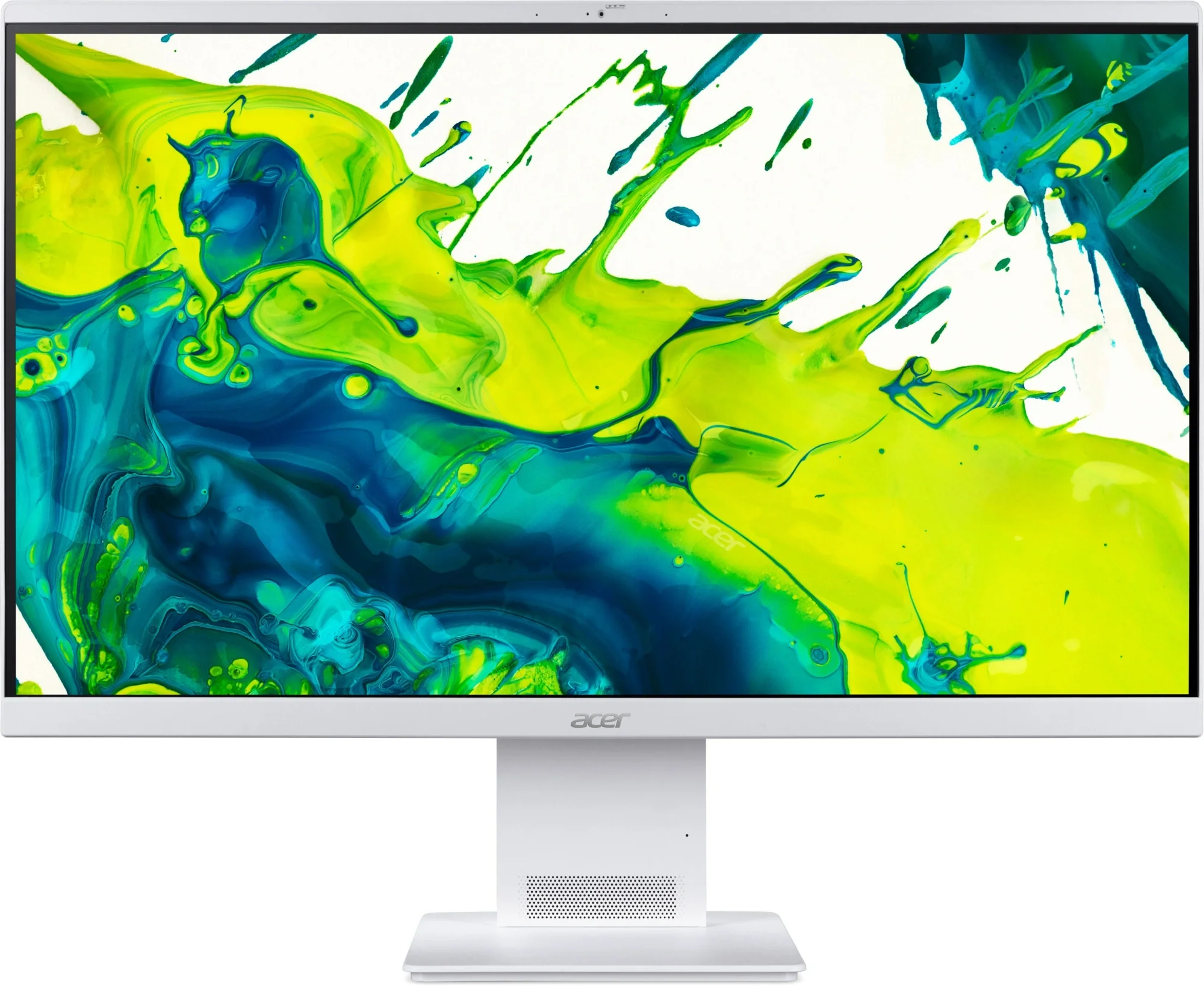 Моноблок Acer Aspire S27B-UGMTL-U 27" Full HD Core Ultra 5 125U (1.3) 16Gb SSD512Gb Arc graphics Eshell GbitEth WiFi BT 90W клавиатура мышь Cam белый 1920x1080