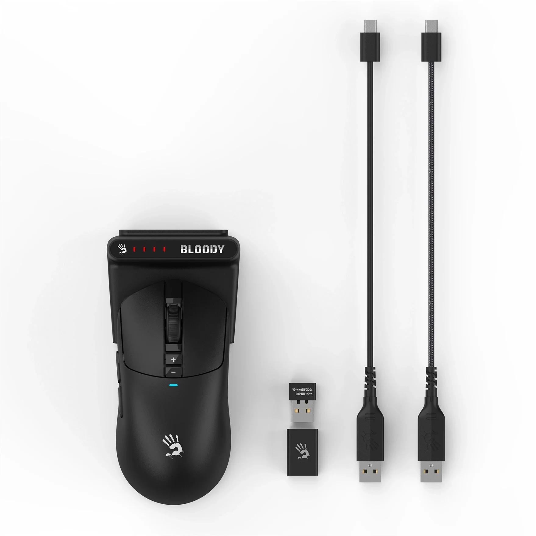 Мышь A4Tech Bloody R72 Ultra Duo Proxy Boom бежевый оптическая 20000dpi беспров. USB/USB-C 6but (R72 ULTRA DUO)