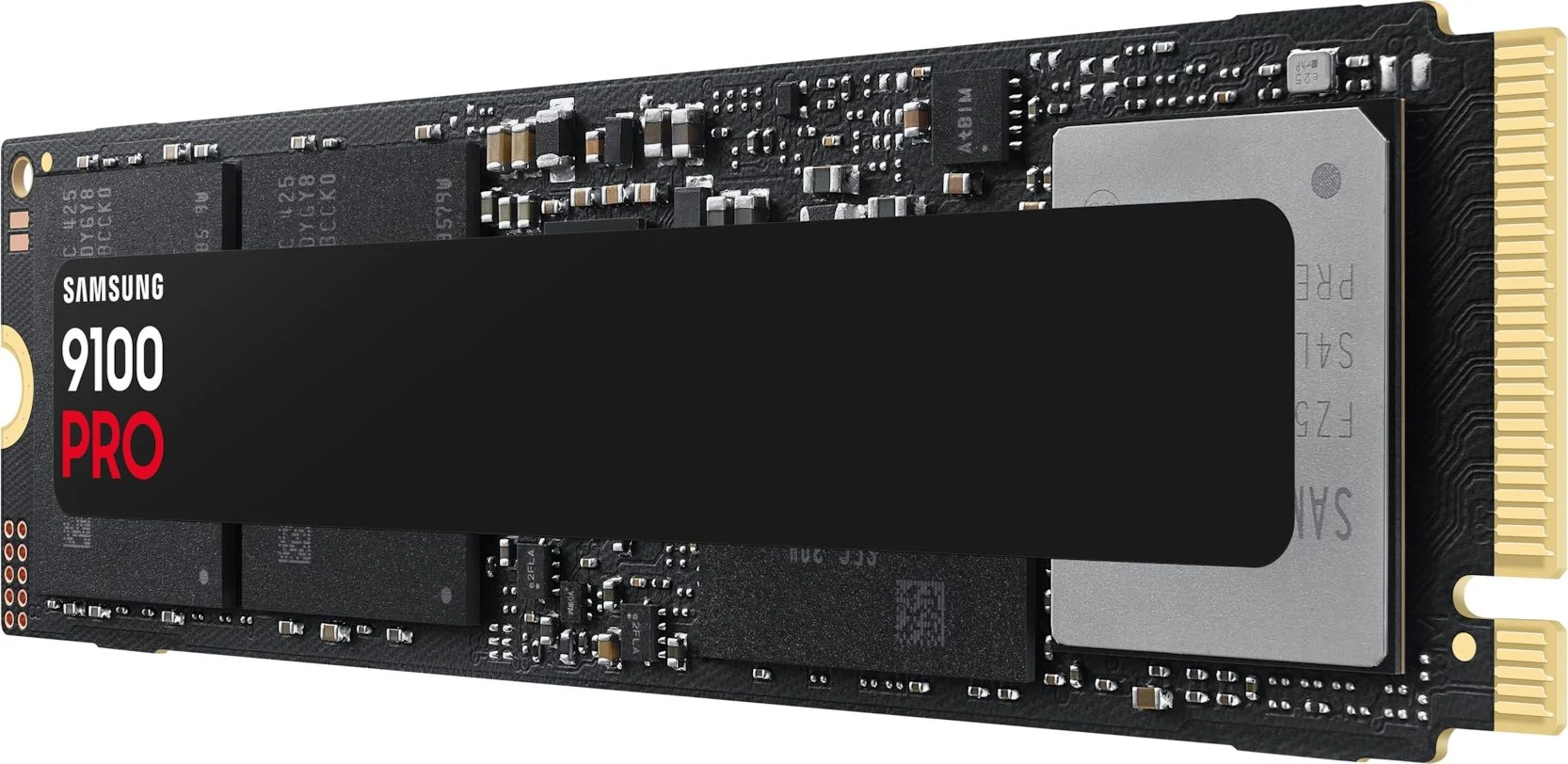 Накопитель SSD SAMSUNG 4Tb 9100 PRO (M.2 2280 PCIe 5.0 x4, NVMe, R/W 14800/13400MB/s, 2400TBW, RTL) (MZ-VAP4T0BW)