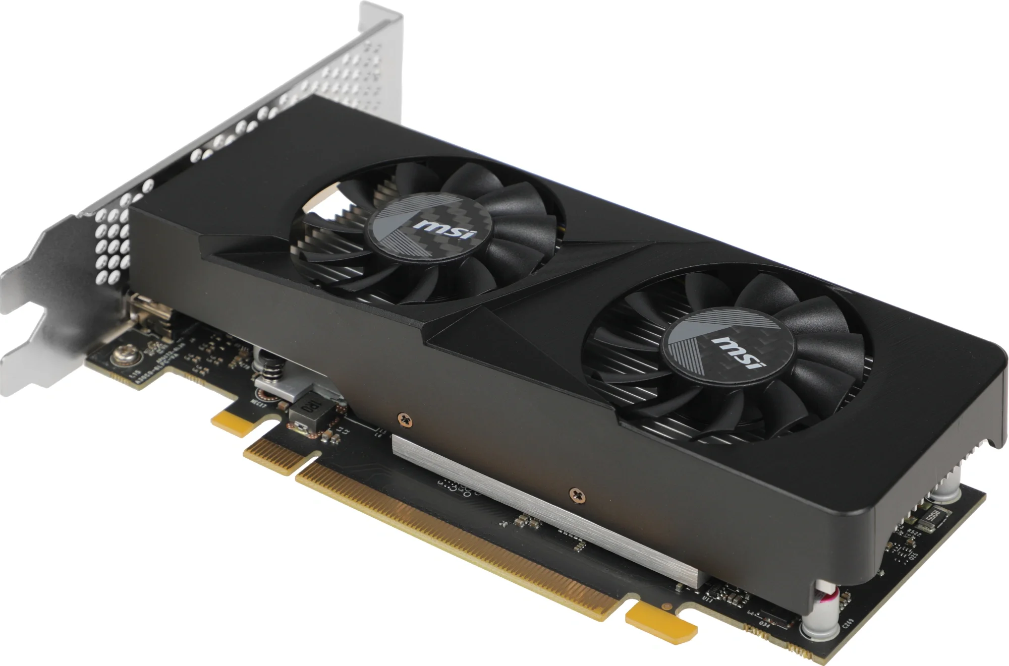 Видеокарта MSI RTX 3050 LP 6G OC NVIDIA GeForce RTX 3050 6Gb 96bit PCI-E 4.0 GDDR6 1492/14000 HDMIx2 DPx1 HDCP Ret low profile