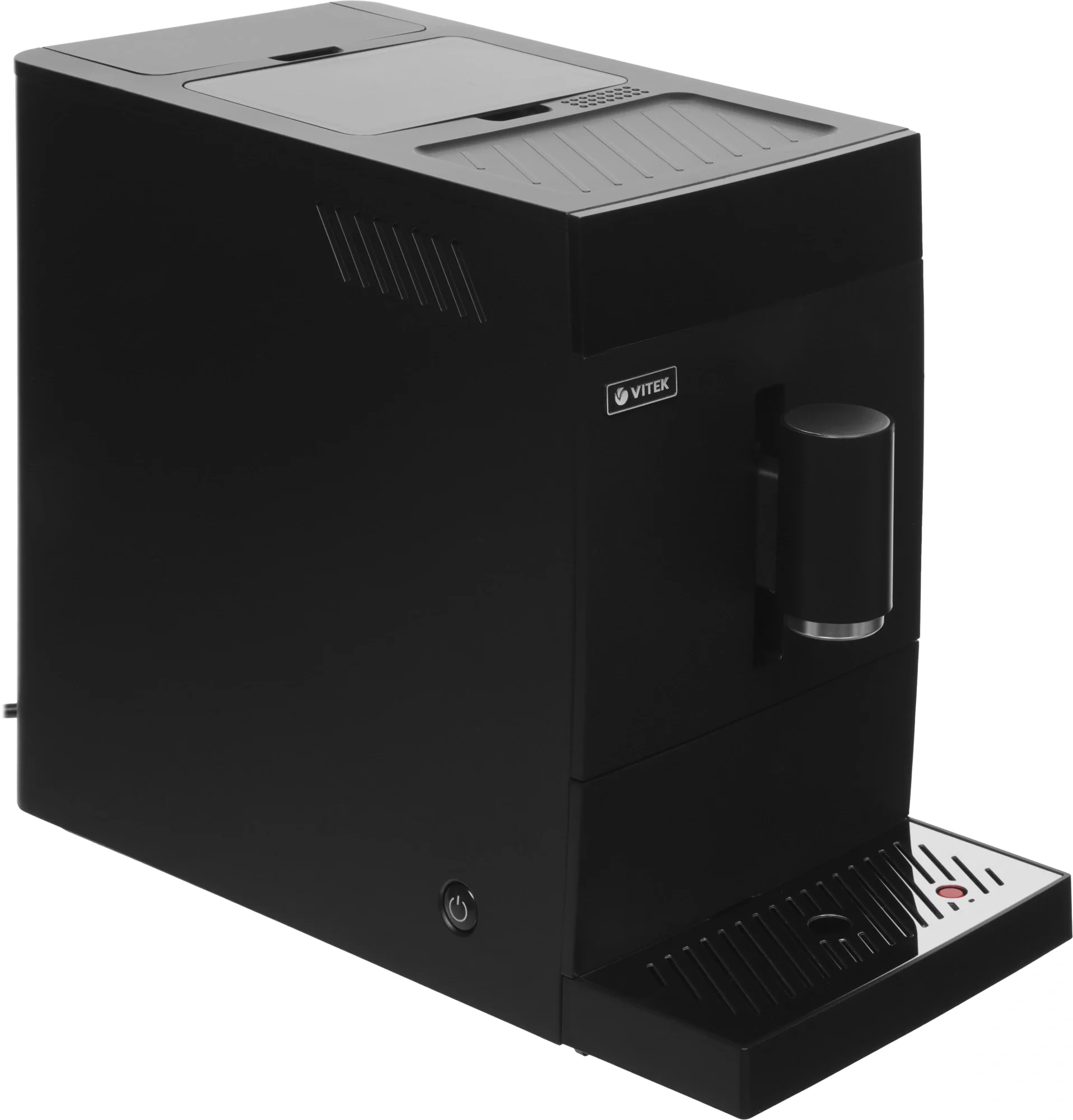 Кофемашина автоматическая Vitek Metropolis VT-8700 черный, зерновой кофе, 1.2 л, 1350 Вт, 20 Бар