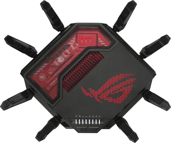 Маршрутизатор ASUS GT-BE19000 WiFi 7 2х10G 4х2.5G 2xUSB 11529+5764+1376Mbps 6GHz/5GHz/2.4GHz
