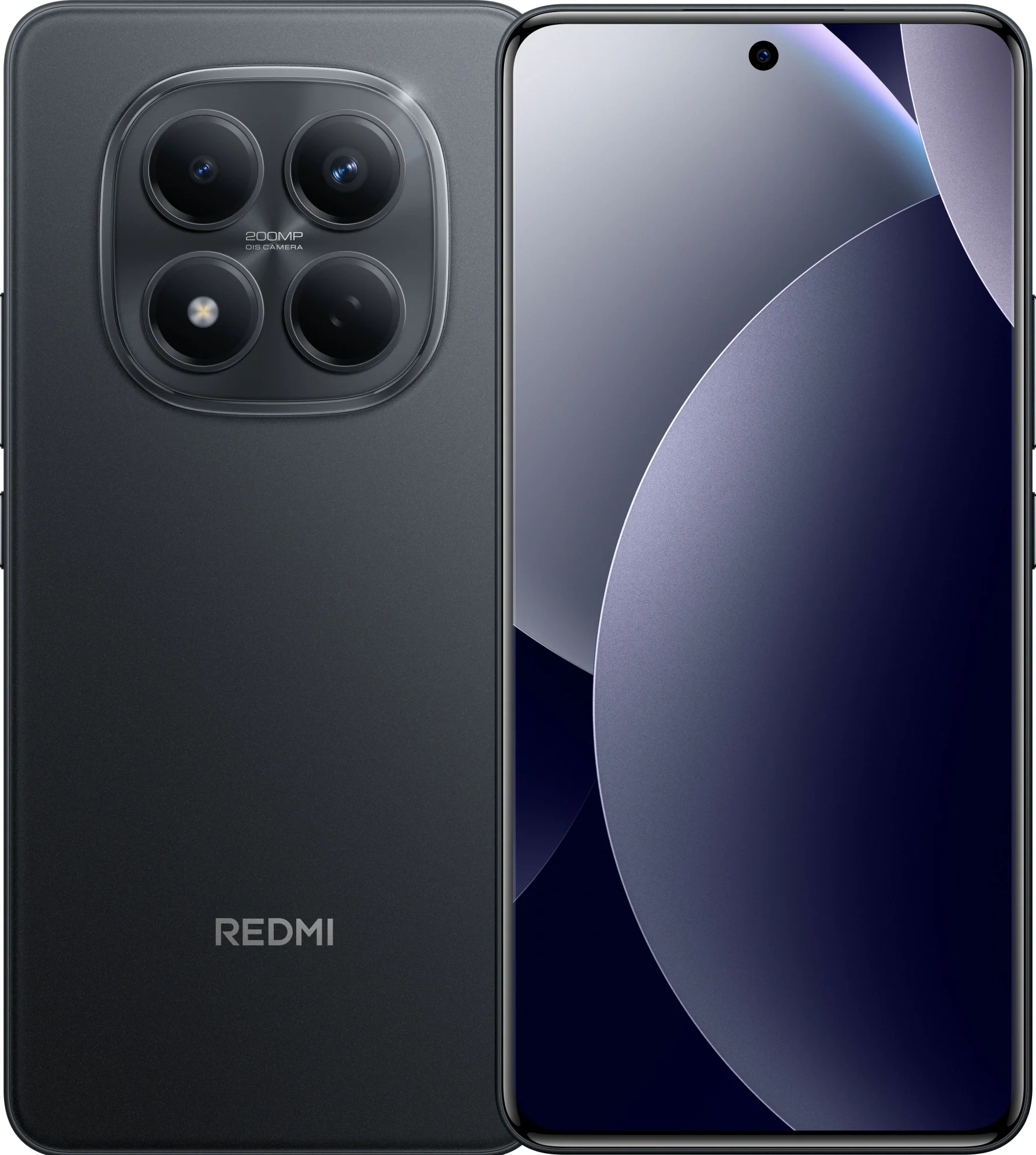 Смартфон Xiaomi Redmi Note 15 Pro 512Gb 12Gb черный моноблок 3G 4G 2Sim 6.77" 1080x2392 Android 15 200Mpix 802.11 a/b/g/n/ac NFC GPS GSM900/1800 GSM1900 Protect microSD max2048Gb