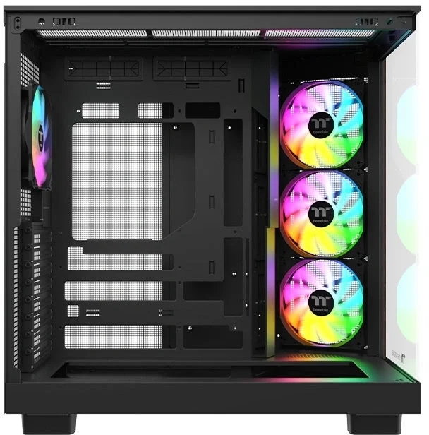 CA-11E-00M1WN-WS  Корпус Thermaltake View 380 XL WS черный без БП ATX 6x120mm 2x140mm 2xUSB3.0  audio bott PSU