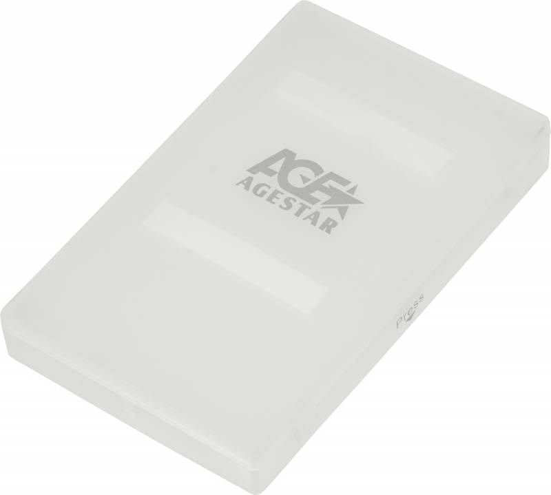 Внешний корпус для HDD/SSD AgeStar SUBCP1 SATA USB2.0 пластик черный 2.5"