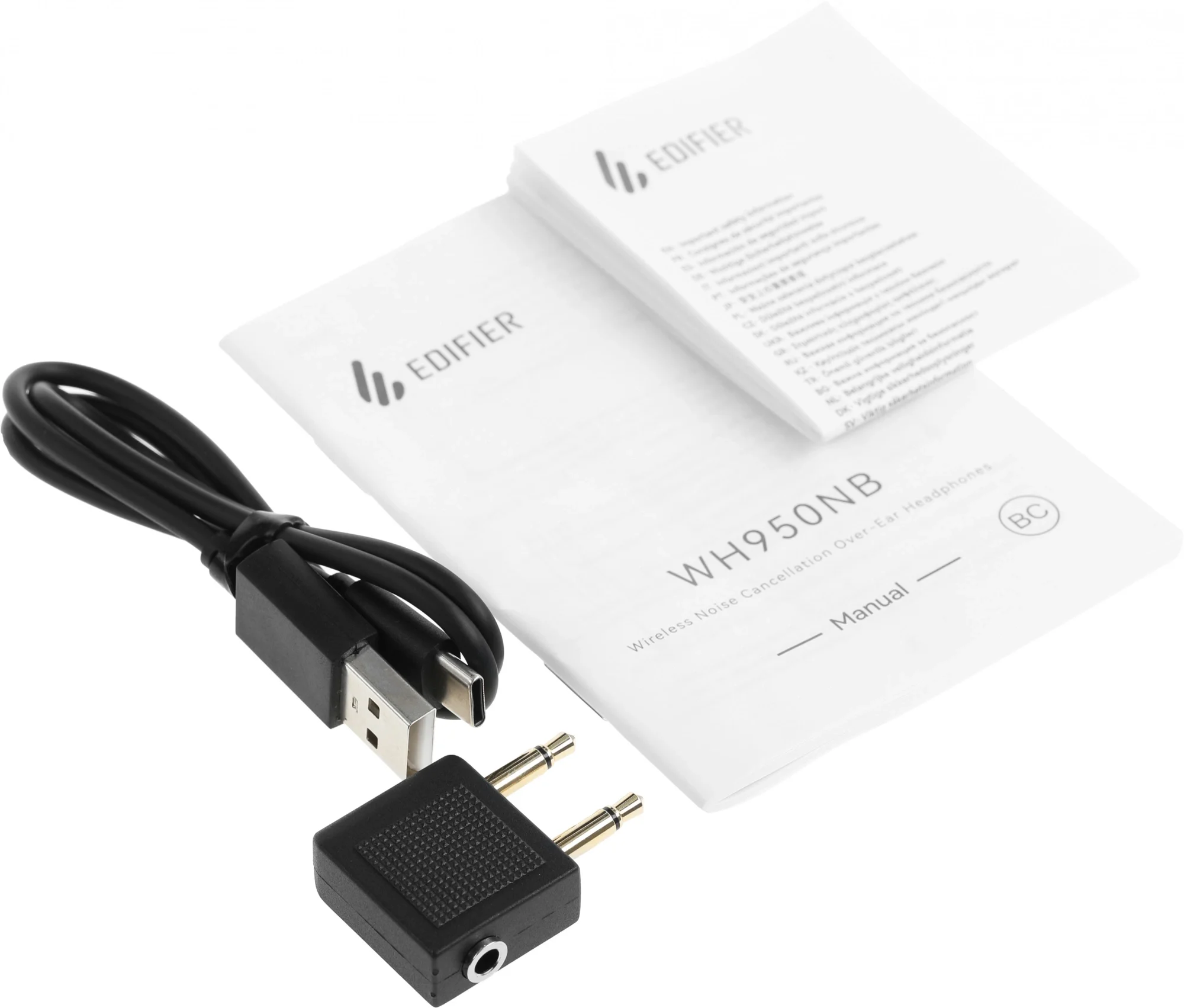 Гарнитура мониторные Edifier WH950NB черный беспроводные bluetooth оголовье