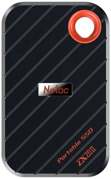 SSD накопитель Netac ZX20 II 1TB USB 3.2 Gen 2 Type-C External Magnetic Portable SSD, R/W up to 2000MB/1800MB/s, with USB C to A cable and 20Gbps USB C to C cable 3Y wty