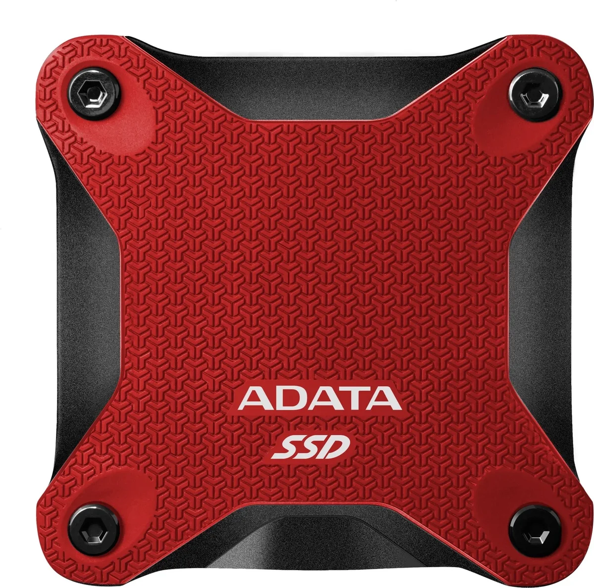 Твердотельный накопитель/ ADATA External SSD SD620, 2000GB, Type-C, USB 3.2 Gen2, R/W 520/460 MB/s, 80x80x15mm, Red (5 лет)