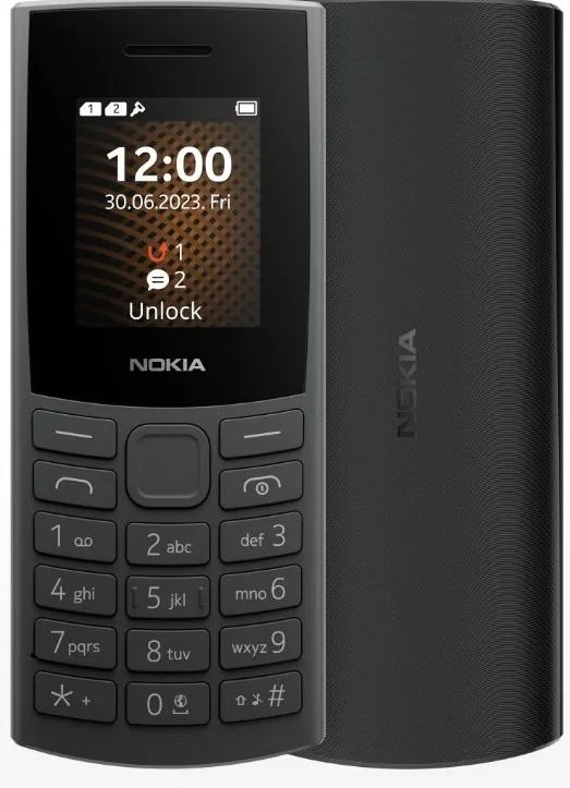 Мобильный телефон Nokia TA-1564 106 DS черный моноблок 2Sim 1.8" 120x160 Series 30+ GSM900/1800 GSM1900 FM microSD max32Gb