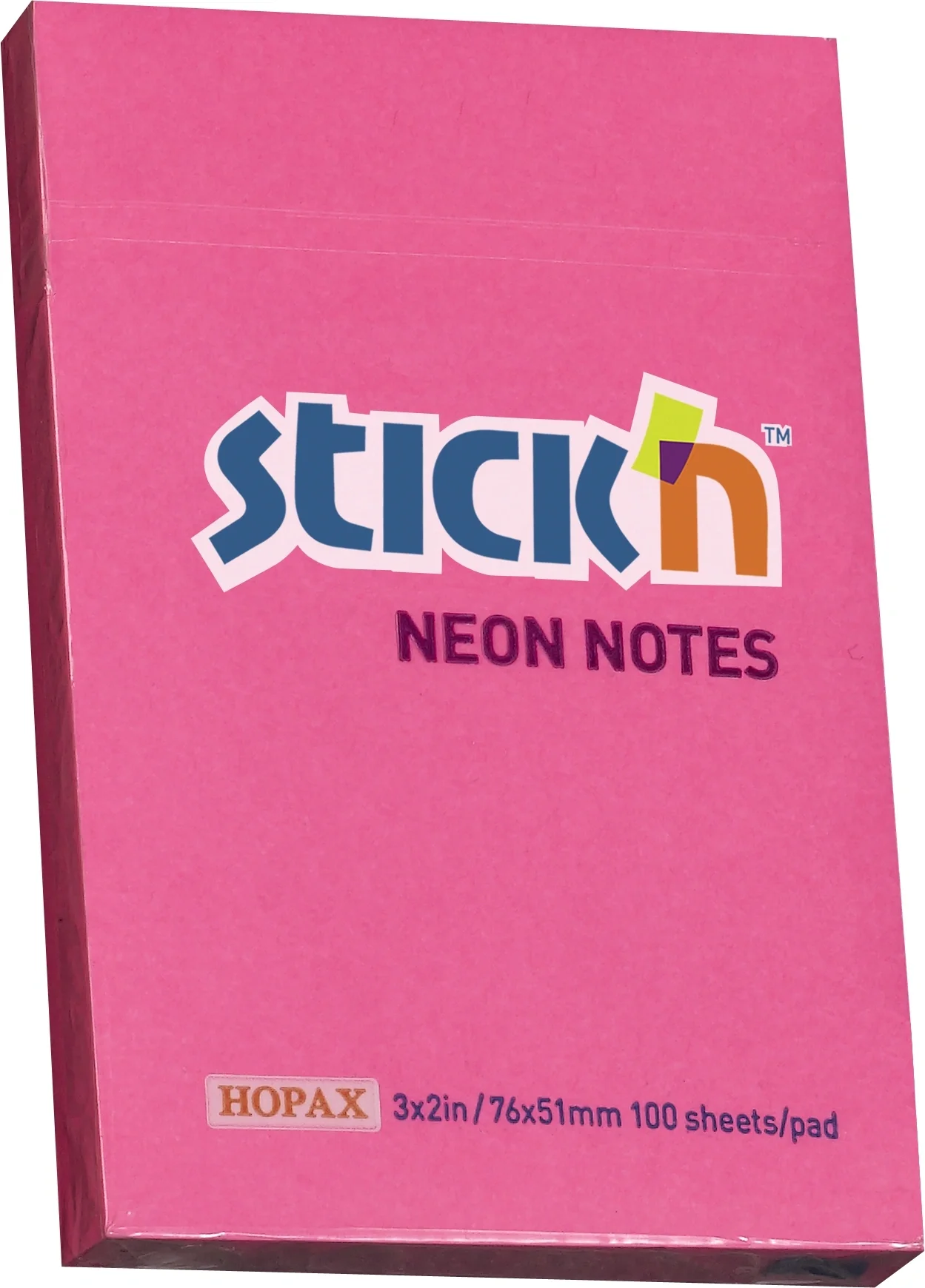 Блок самоклеящийся Stick'n 21161, 51x76мм, 100л., малиновый