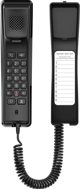 SIP-телефон Fanvil H2U, 2 SIP-акк., PoE, 1×100Mbps