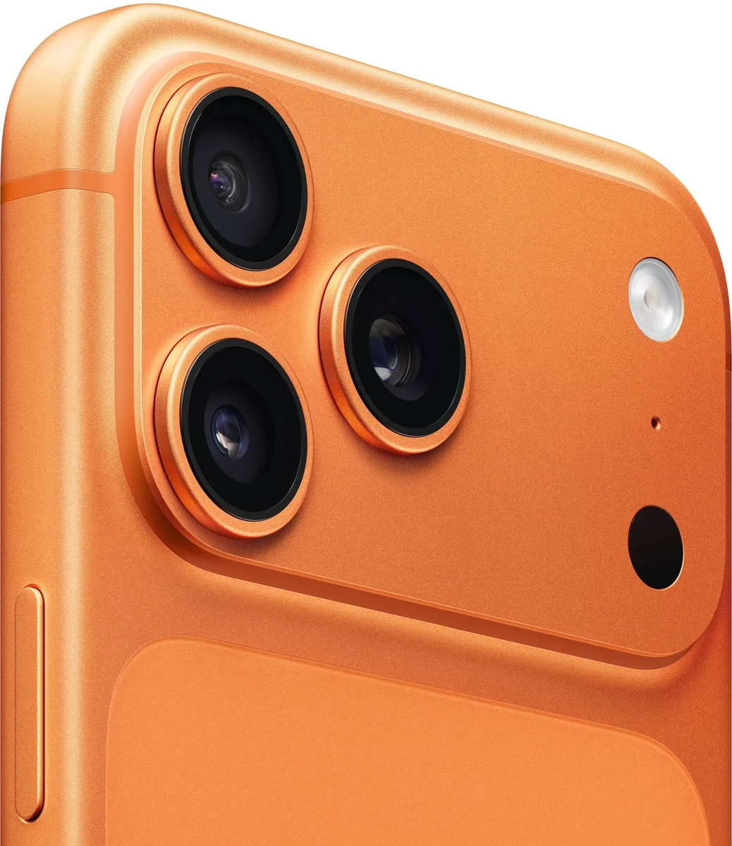 Смартфон Apple A3526 iPhone 17 Pro Max 512Gb оранжевый моноблок 3G 4G 1Sim 6.9" 1320x2868 iOS 26 48Mpix 802.11 a/b/g/n/ac/ax/be NFC GPS Protect