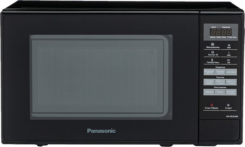 Микроволновая печь Panasonic NN-SB26MBZPE черный 20 л, 800 Вт, переключатели - сенсор