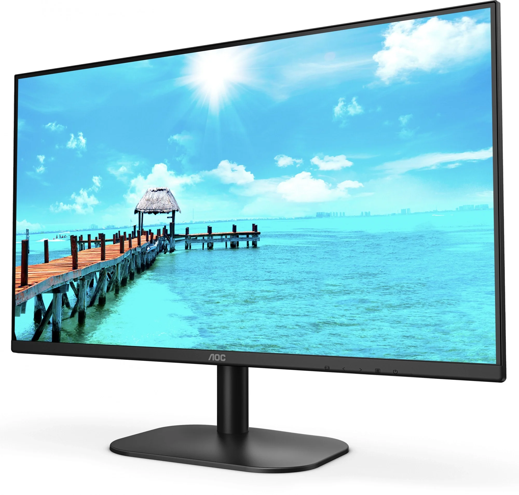 Монитор AOC 27" Value Line 27B2DM черный VA LED 16:9 DVI HDMI матовая 250cd 178гр/178гр 1920x1080 75Hz VGA FHD 3.7кг