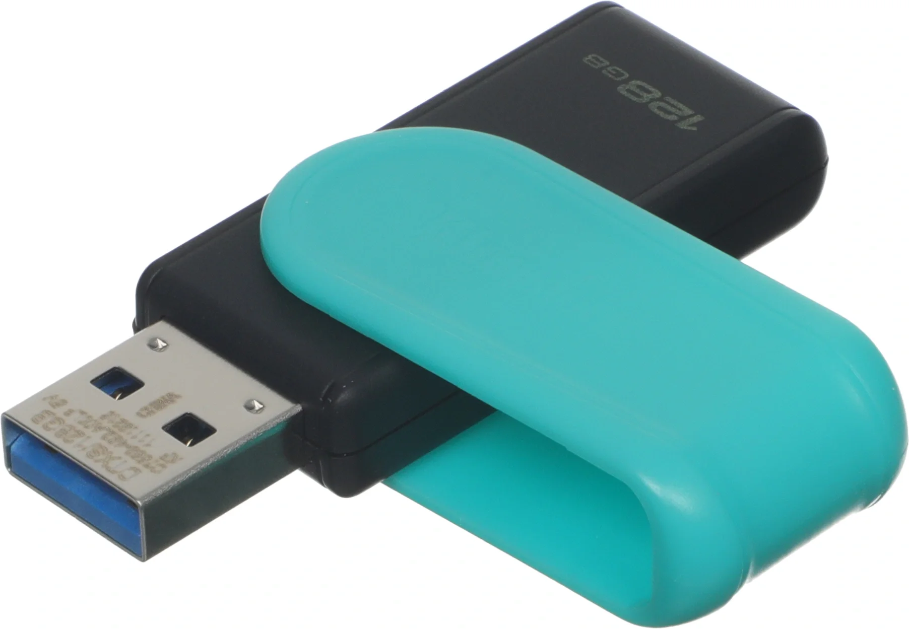 Флеш-накопитель 128GB USB 3.2 Gen 1 DataTraveler Exodia S (Black + Black)/ Kingston 128GB USB 3.2 Gen 1 DataTraveler Exodia S (Black + Black)