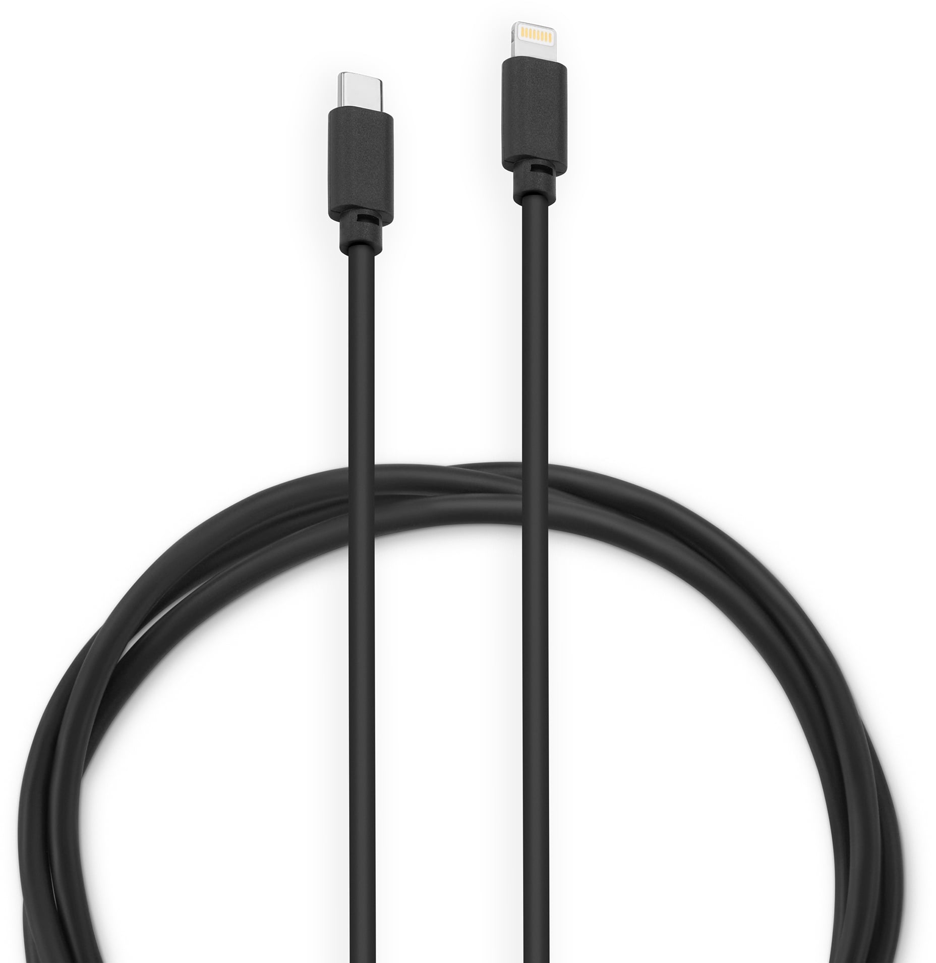 Кабель Buro PD18W USB Type-C  (m)-Lightning  (m)  1м черный