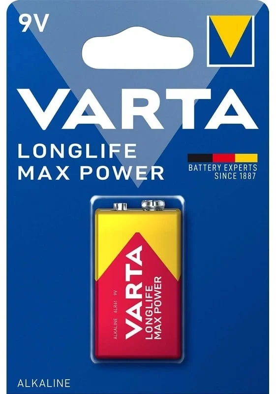 Батарейка VARTA 04722101401, 6LR61, 9V, щелочная