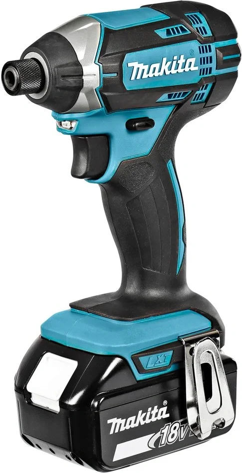 Makita DTD152RME Аккумуляторный ударный шуруповерт [DTD152RME] {18В,2х4Ач Li-ion,0-3500об\м,6-ти гр1\4",1.3кг,чем,165Нм,М5-16}