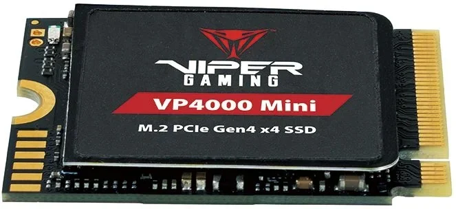 Диск SSD PATRIOT - VIPER VP4000 Mini, игровой, M.2 2230, 1 ТБ, PCIe 4.0 NVMe 1.4 x4, speed write-3500МБ/с read-5000МБ/с, VP4000M1TBM23