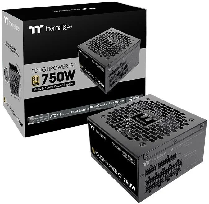 Блок питания Thermaltake PS-TPT-0750FNFAGE-3 Toughpower GT 750W, 80+ Gold, ATX 3.1