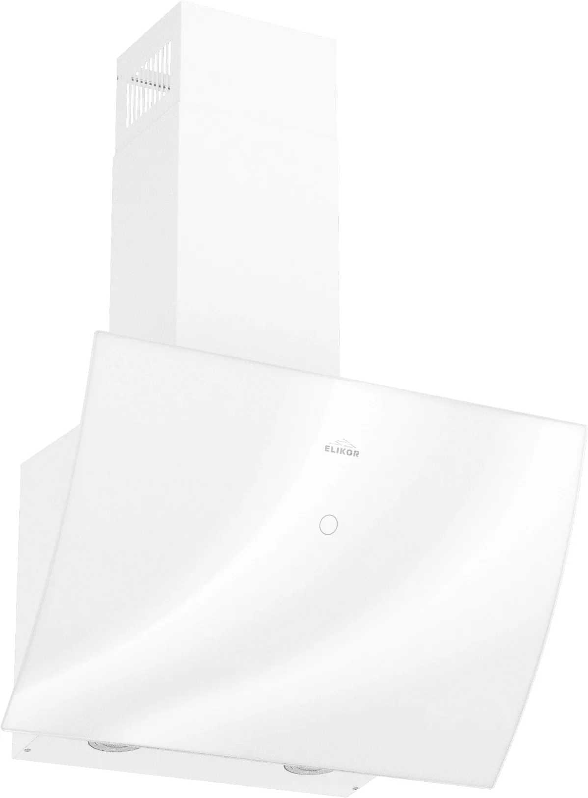 GOOD, Кухонная вытяжка ELIKOR КВ WAVE 60 WH, наклонная, 60 см, 750 м3/ч, белый